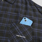 FURROW SHIRT #BLUE PLAID [SU23-S02]