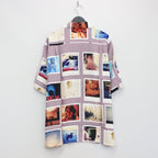 DAVIDE SORRENTI | S/S HAWAIIAN SHIRT -TYPE 1- #PURPLE [DAVIDESORRENTI-WM-HI03]