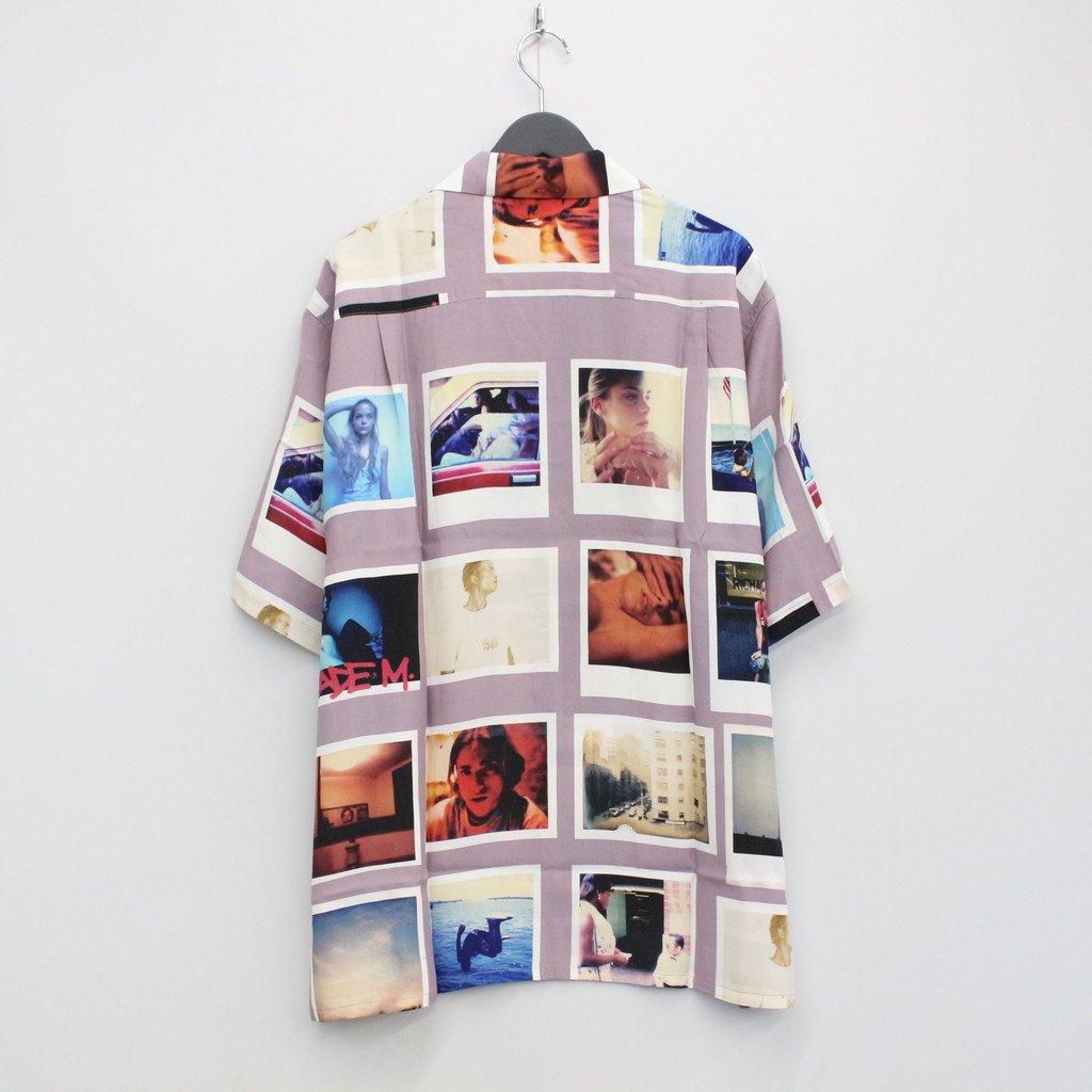 DAVIDE SORRENTI | S/S HAWAIIAN SHIRT -TYPE 1- #PURPLE [DAVIDESORRENTI-WM-HI03]