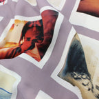 DAVIDE SORRENTI | S/S HAWAIIAN SHIRT -TYPE 1- #PURPLE [DAVIDESORRENTI-WM-HI03]