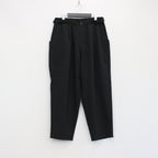 LIGHTWEIGHT BALLOON CROPPED PANTS #BLACK [FST03232M0003]