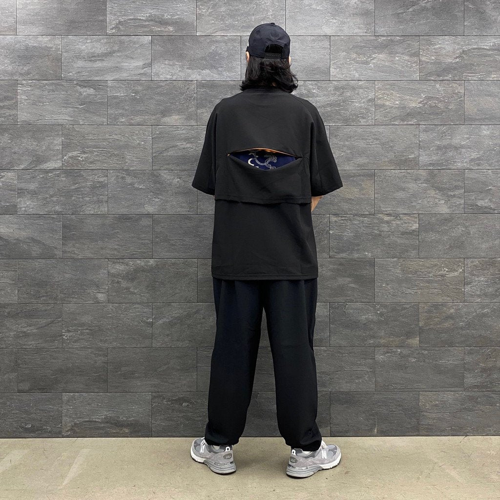 LIGHTWEIGHT BALLOON CROPPED PANTS #BLACK [FST03232M0003]