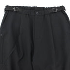LIGHTWEIGHT BALLOON CROPPED PANTS #BLACK [FST03232M0003]