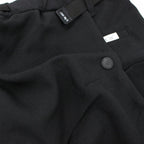 LIGHTWEIGHT BALLOON CROPPED PANTS #BLACK [FST03232M0003]