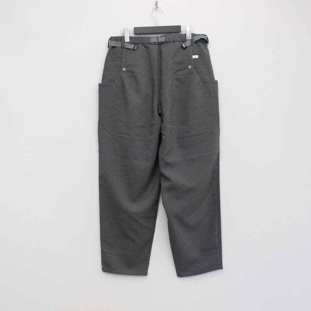 LIGHTWEIGHT BALLOON CROPPED PANTS #CHARCOAL [FST03232M0003]