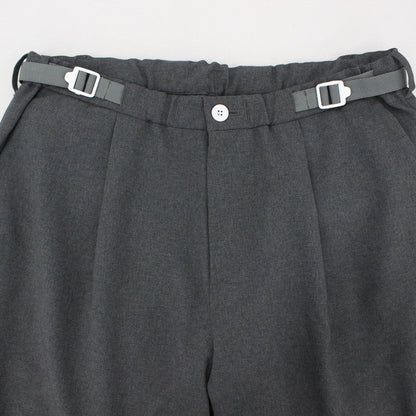 LIGHTWEIGHT BALLOON CROPPED PANTS #CHARCOAL [FST03232M0003]