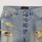 DENIM BORO BAGGIE PANTS #INDIGO [23AW-FS-17/FS1266]