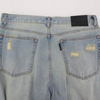 DENIM BORO BAGGIE PANTS #INDIGO [23AW-FS-17/FS1266]