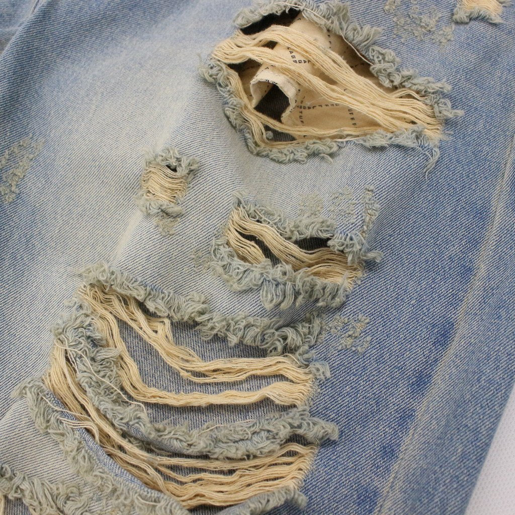 DENIM BORO BAGGIE PANTS #INDIGO [23AW-FS-17/FS1266]