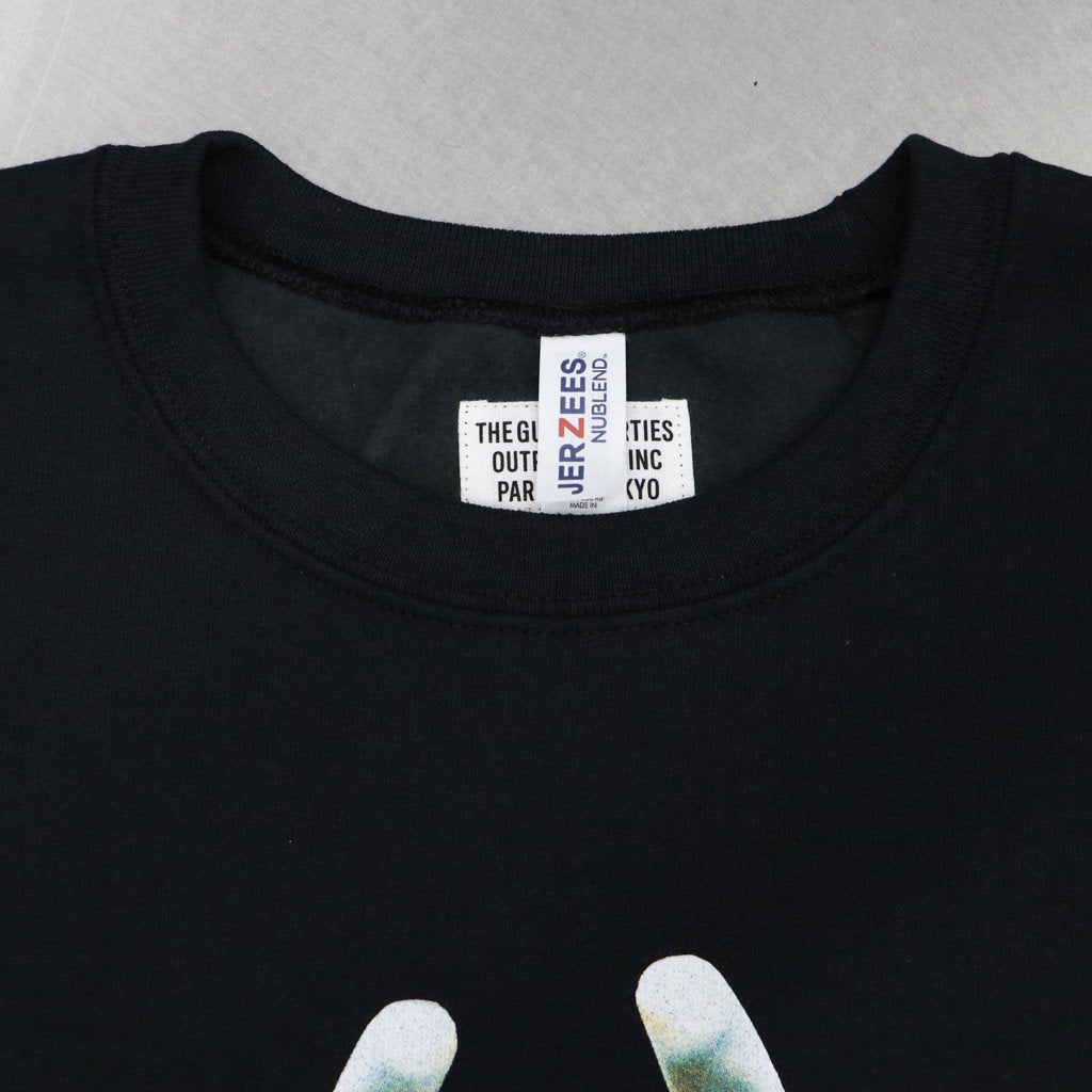 TUPAC | CREW NECK SWEAT SHIRT #BLACK [TUPAC-WM-SS04]