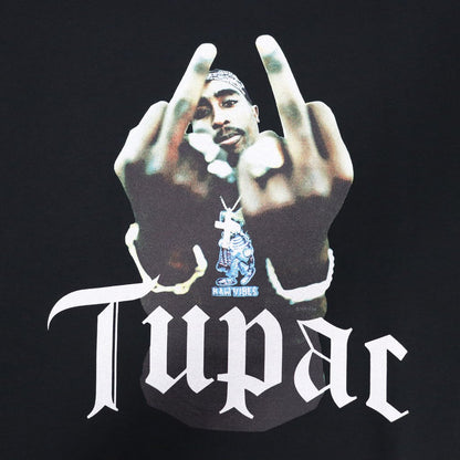 TUPAC | CREW NECK SWEAT SHIRT #BLACK [TUPAC-WM-SS04]