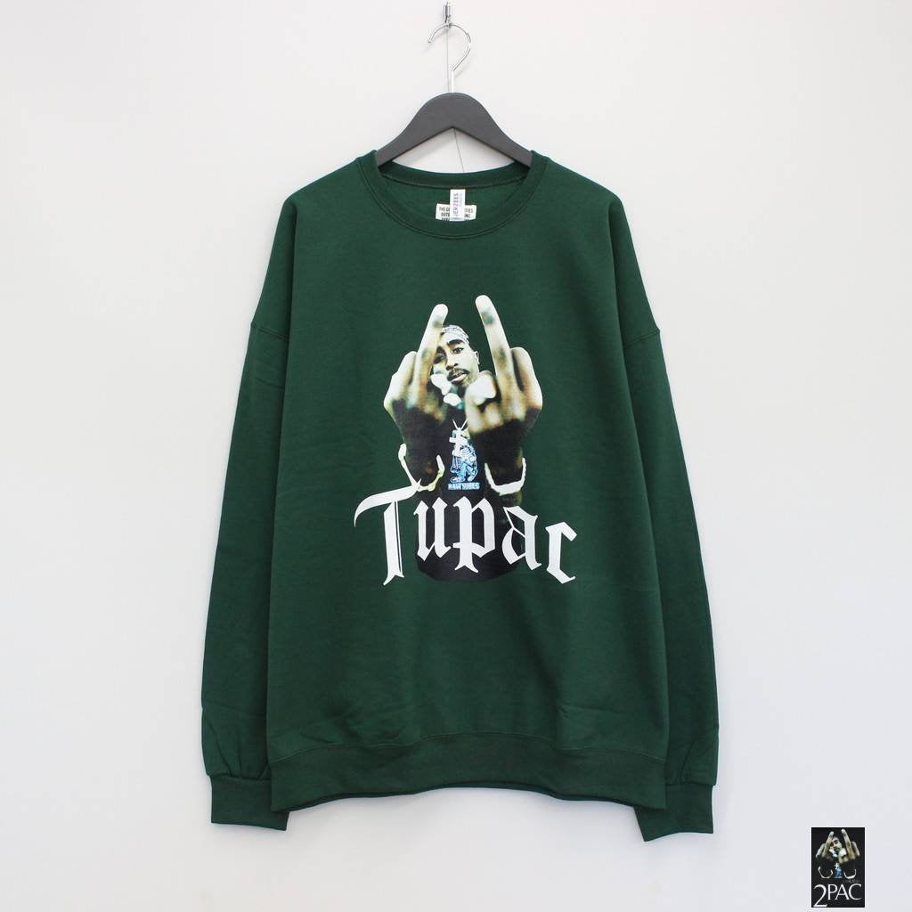 TUPAC | 圓領運動衫#綠 [TUPAC-WM-SS04]