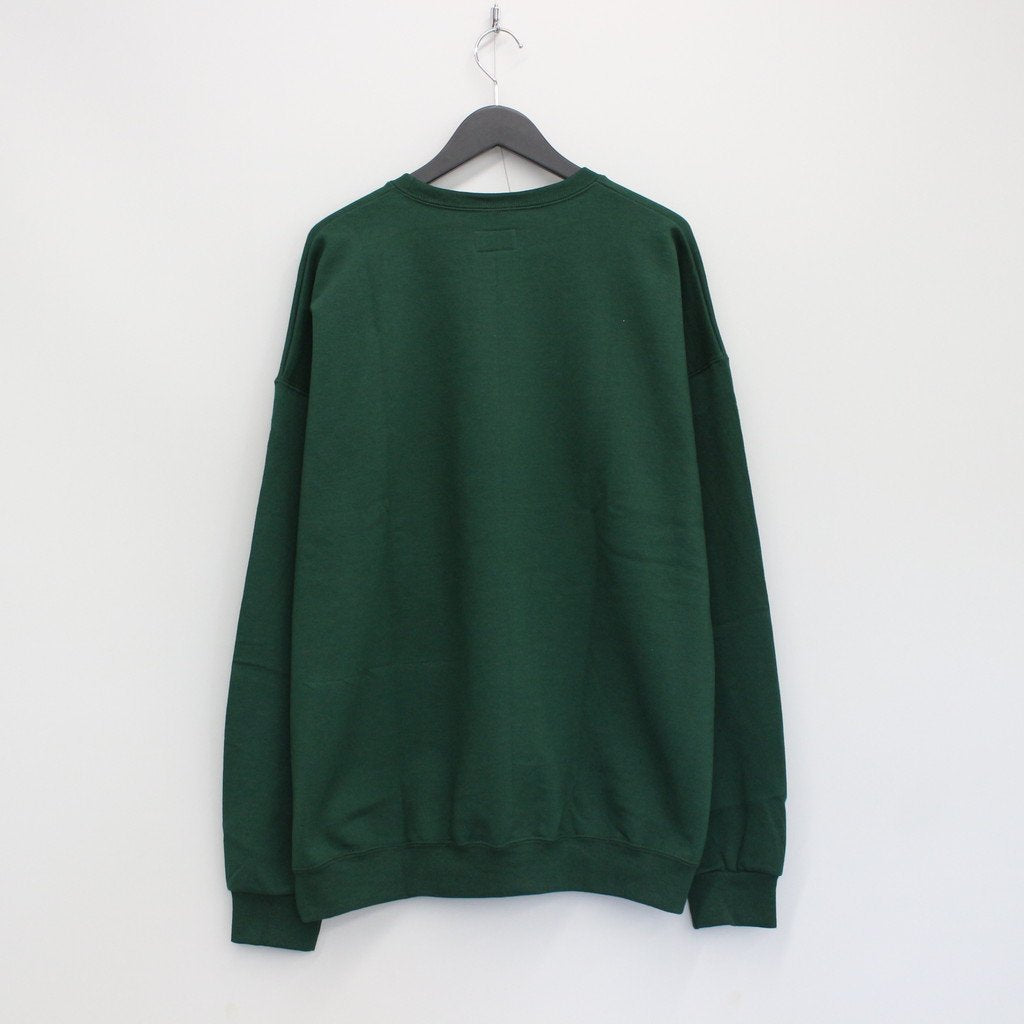 TUPAC | CREW NECK SWEAT SHIRT #GREEN [TUPAC-WM-SS04] _ WACKO MARIA