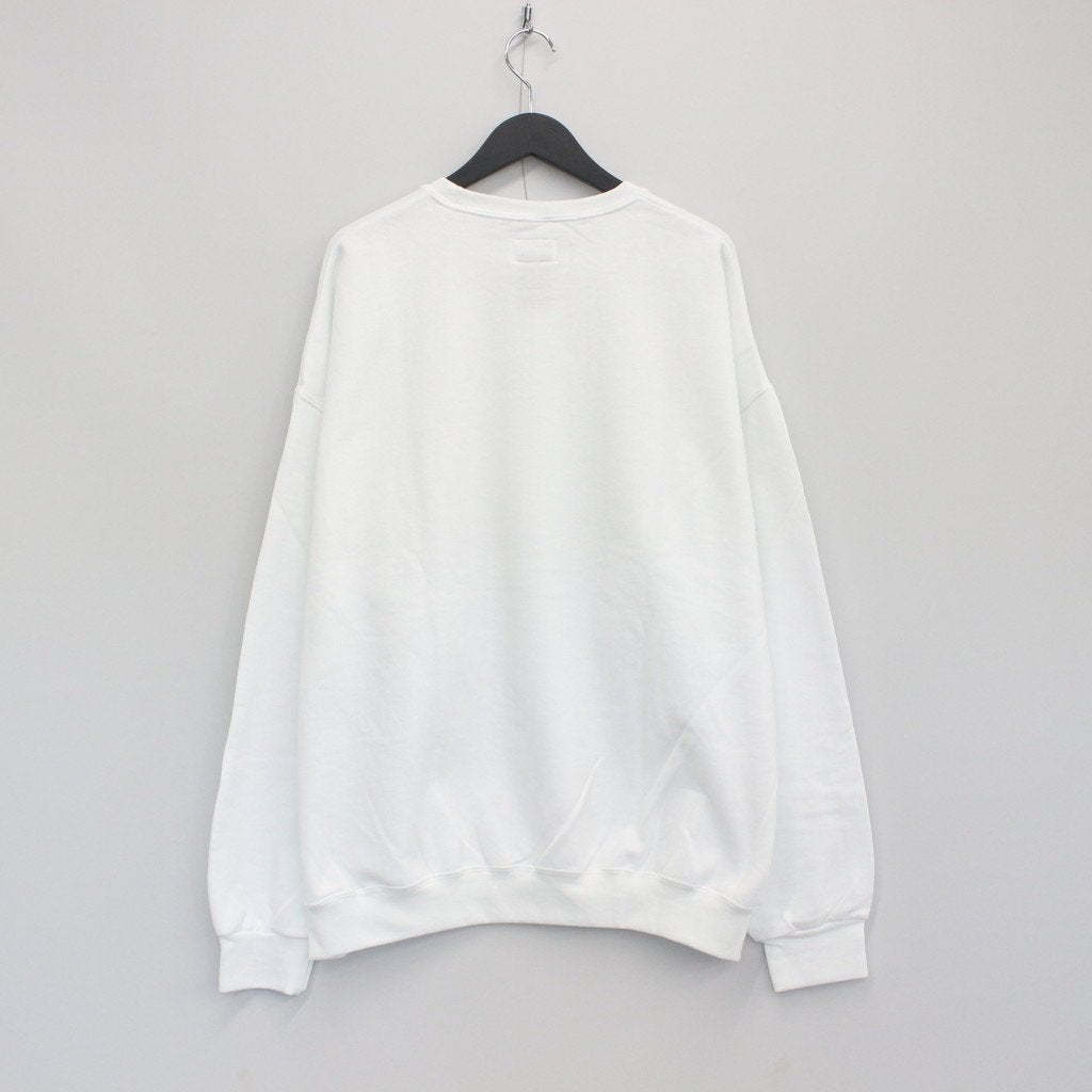 TUPAC | CREW NECK SWEAT SHIRT #WHITE [TUPAC-WM-SS04] _ WACKO MARIA | WACKO  MARIA – cocorozashi