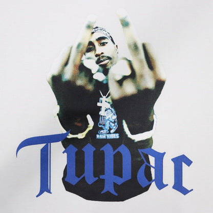 TUPAC | CREW NECK SWEAT SHIRT #WHITE [TUPAC-WM-SS04]