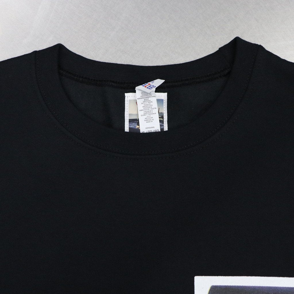 DAVIDE SORRENTI | CREW NECK SWEAT SHIRT -TYPE 2- #BLACK [DAVIDESORRENTI-WM-SS07]