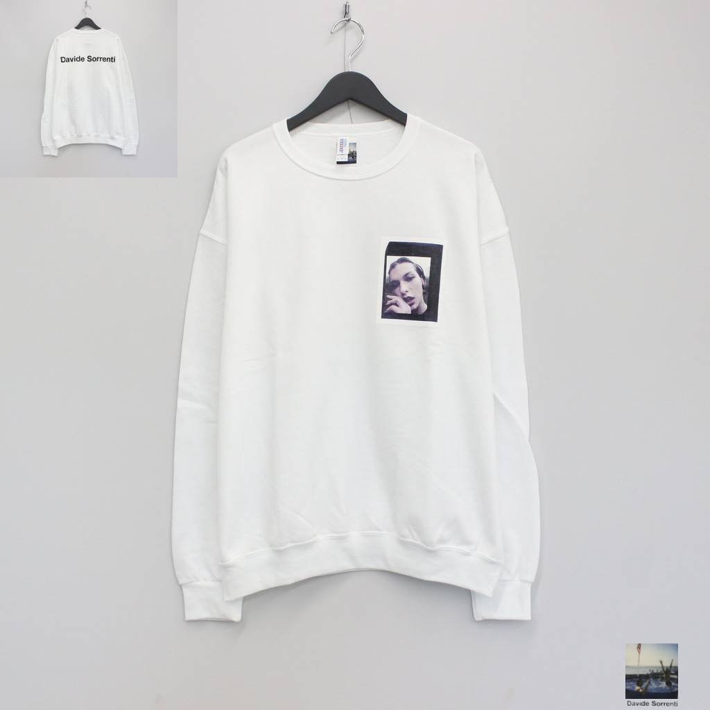 DAVIDE SORRENTI | 圓領運動衫 - 類型 2- #白色 [DAVIDESORRENTI-WM-SS07]