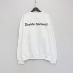 DAVIDE SORRENTI | 圓領運動衫 - 類型 2- #白色 [DAVIDESORRENTI-WM-SS07]