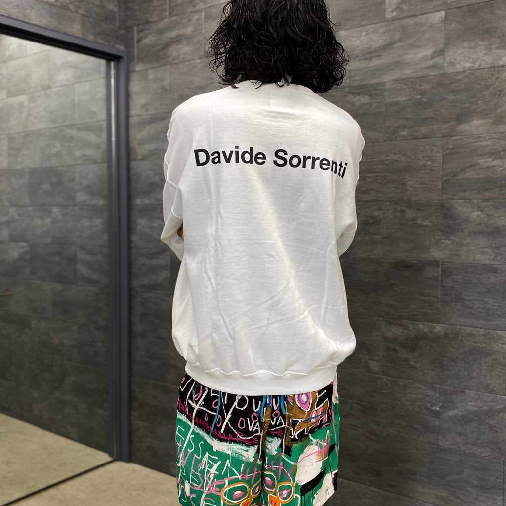 DAVIDE SORRENTI | 圓領運動衫 - 類型 2- #白色 [DAVIDESORRENTI-WM-SS07]