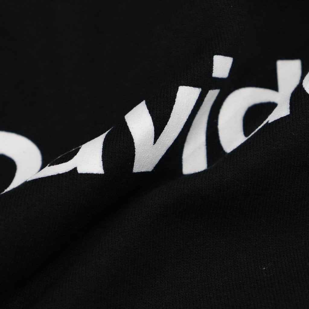 DAVIDE SORRENTI | PULLOVER HOODED SWEAT SHIRT -TYPE 2- #BLACK