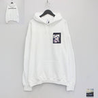 DAVIDE SORRENTI | PULLOVER HOODED SWEAT SHIRT -TYPE 2- #WHITE [DAVIDESORRENTI-WM-SS05]