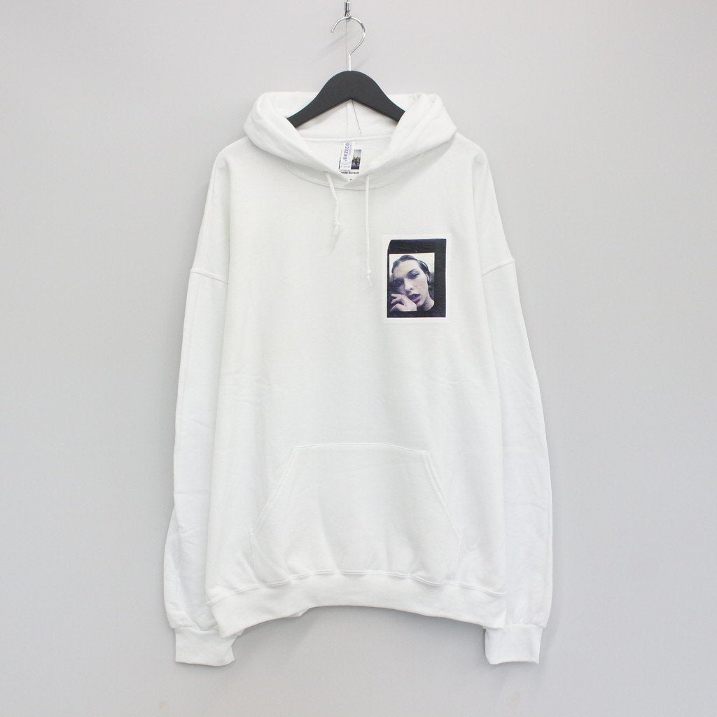 DAVIDE SORRENTI | PULLOVER HOODED SWEAT SHIRT -TYPE 2- #WHITE