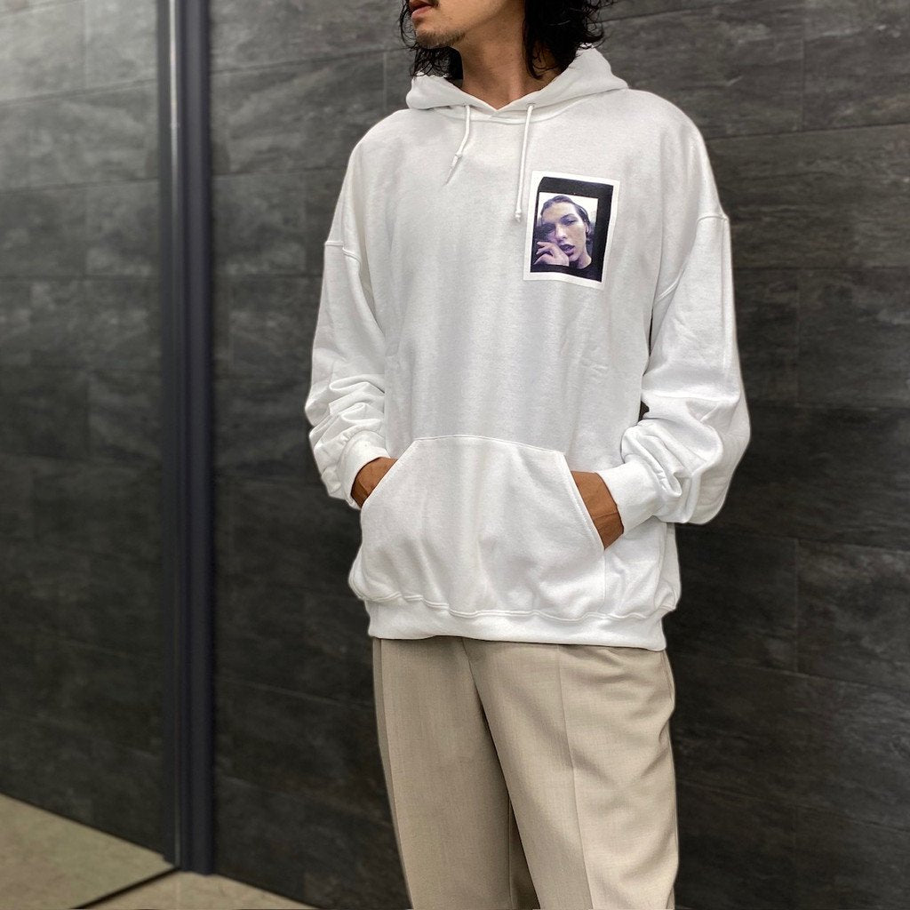 WACKOMARIA × DAVIDE SORRENTI／HOODIE XL 白 ワコマリア 売れ筋 