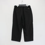 BAKER BAGGY SLACKS #BLACK [SU23-B06]