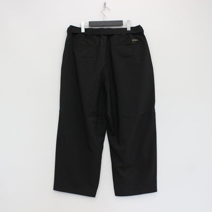 BAKER BAGGY SLACKS #BLACK [SU23-B06]