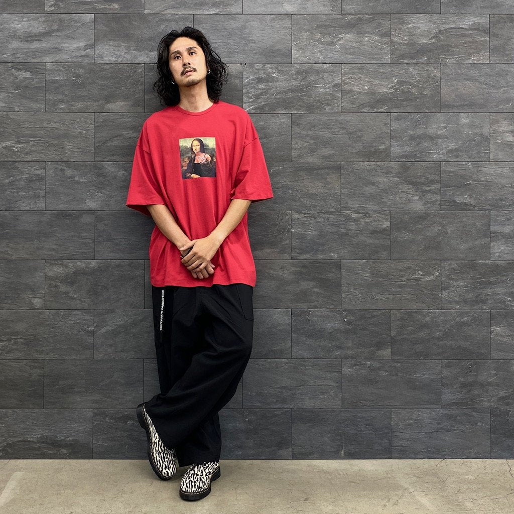 BAKER BAGGY SLACKS #BLACK [SU23-B06]