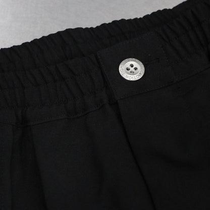 BAKER BAGGY SLACKS #BLACK [SU23-B06]