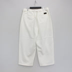 BAKER BAGGY SLACKS #WHITE [SU23-B06]