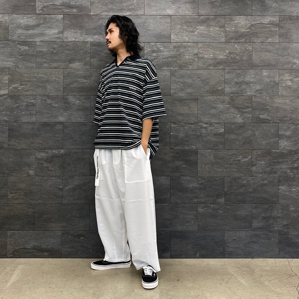BAKER BAGGY SLACKS #WHITE [SU23-B06]