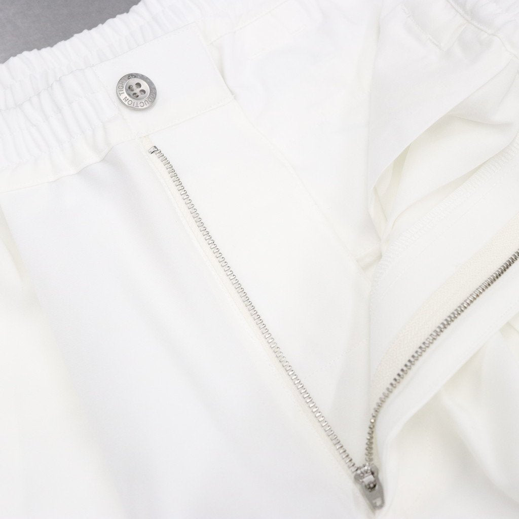 BAKER BAGGY SLACKS #WHITE [SU23-B06]