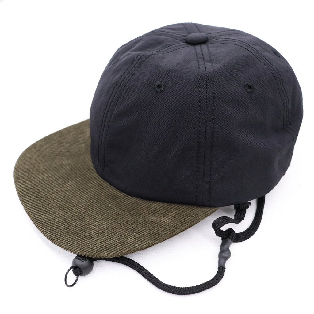 科技 6 面板帽 2TONE #黑色 [BC-53023W]