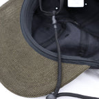 TECH 6PANEL CAP 2TONE #BLACK [BC-53023W]