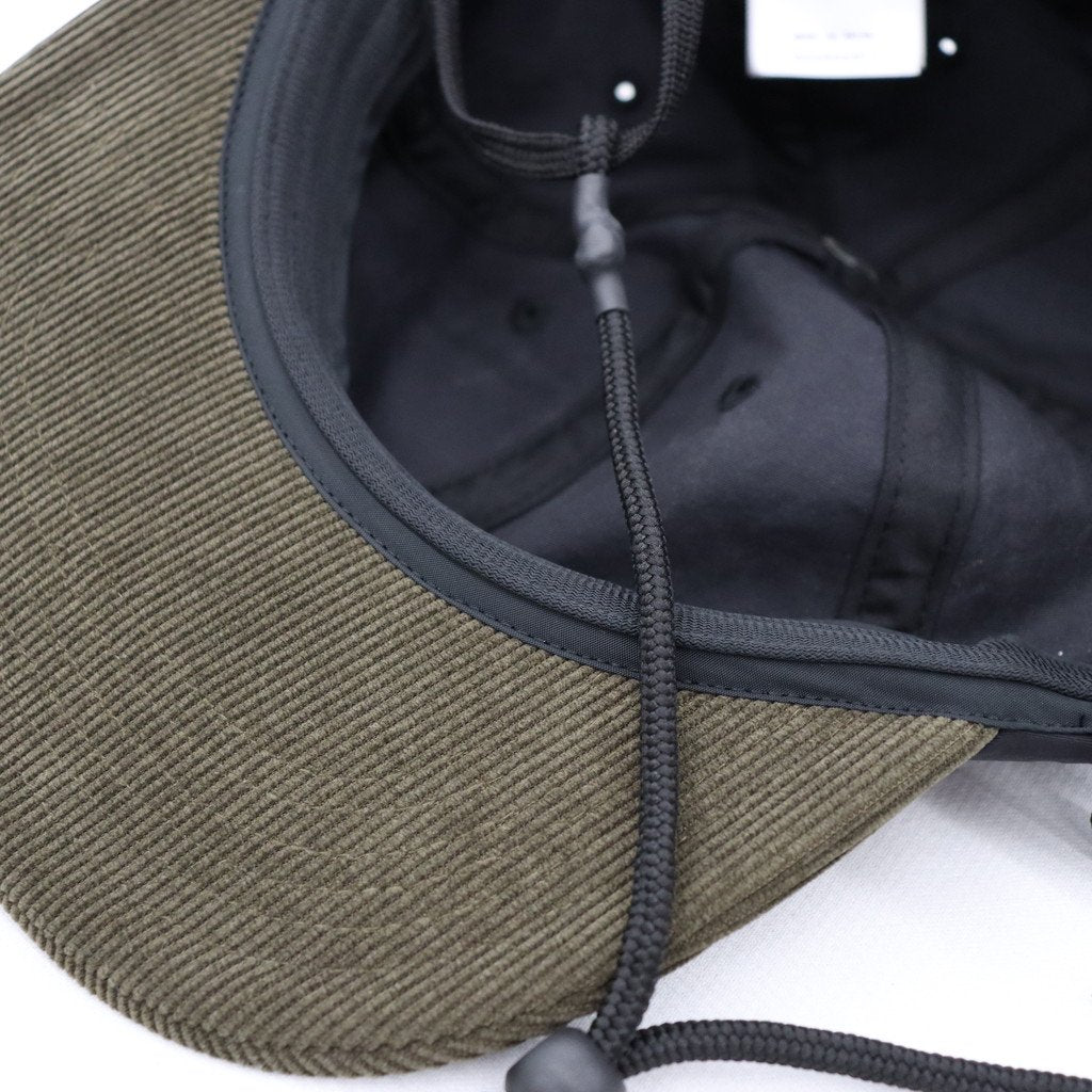 TECH 6PANEL CAP 2TONE #BLACK [BC-53023W]