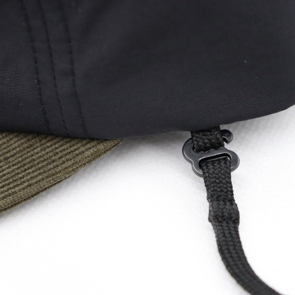 TECH 6PANEL CAP 2TONE #BLACK [BC-53023W]