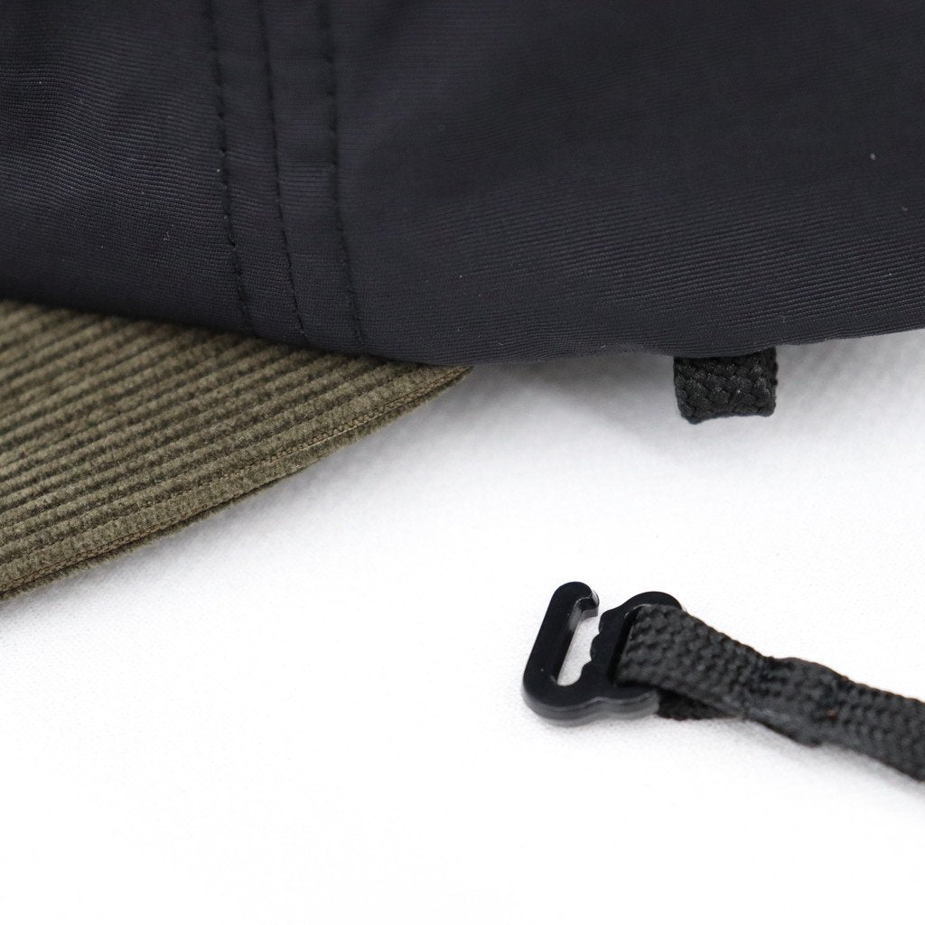 TECH 6PANEL CAP 2TONE #BLACK [BC-53023W]