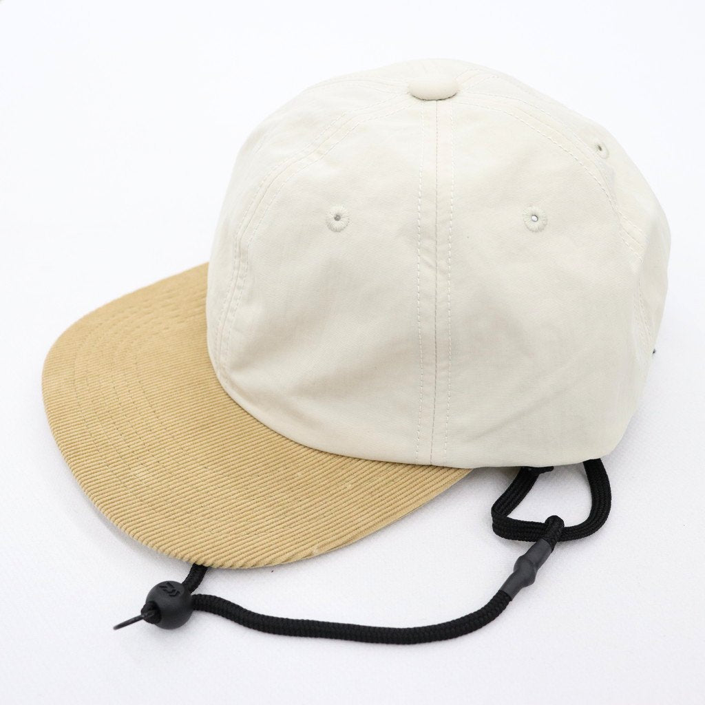 TECH 6PANEL CAP 2TONE #ECRU [BC-53023W]