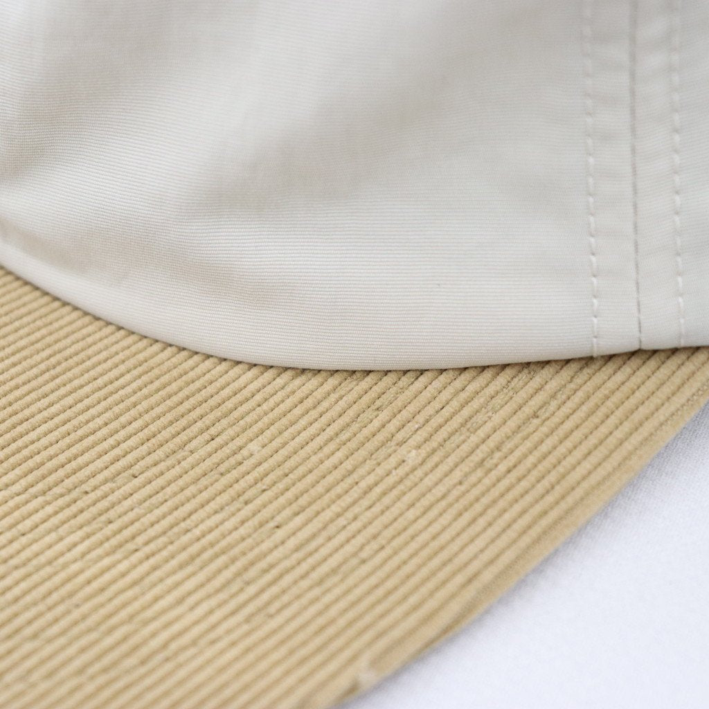 TECH 6PANEL CAP 2TONE #ECRU [BC-53023W]