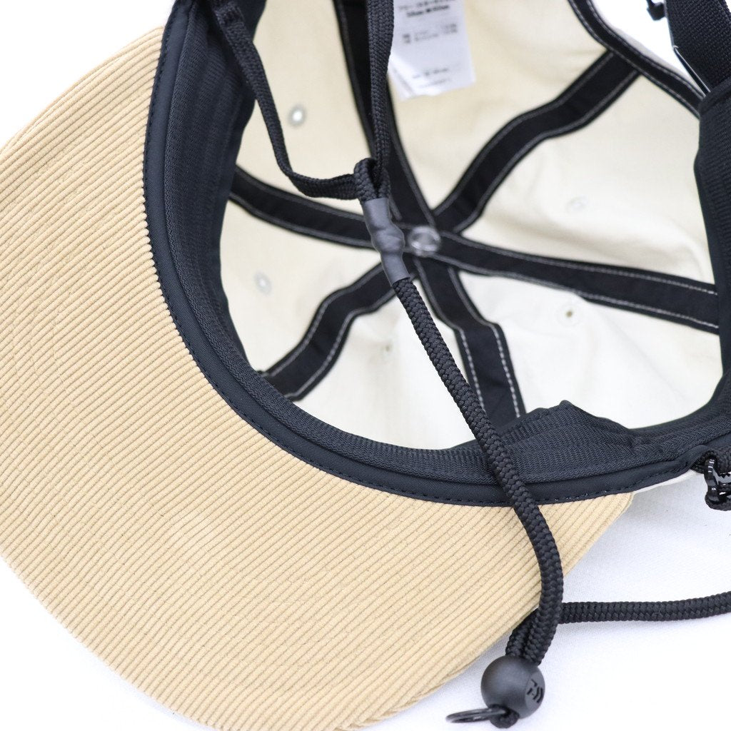 TECH 6PANEL CAP 2TONE #ECRU [BC-53023W]