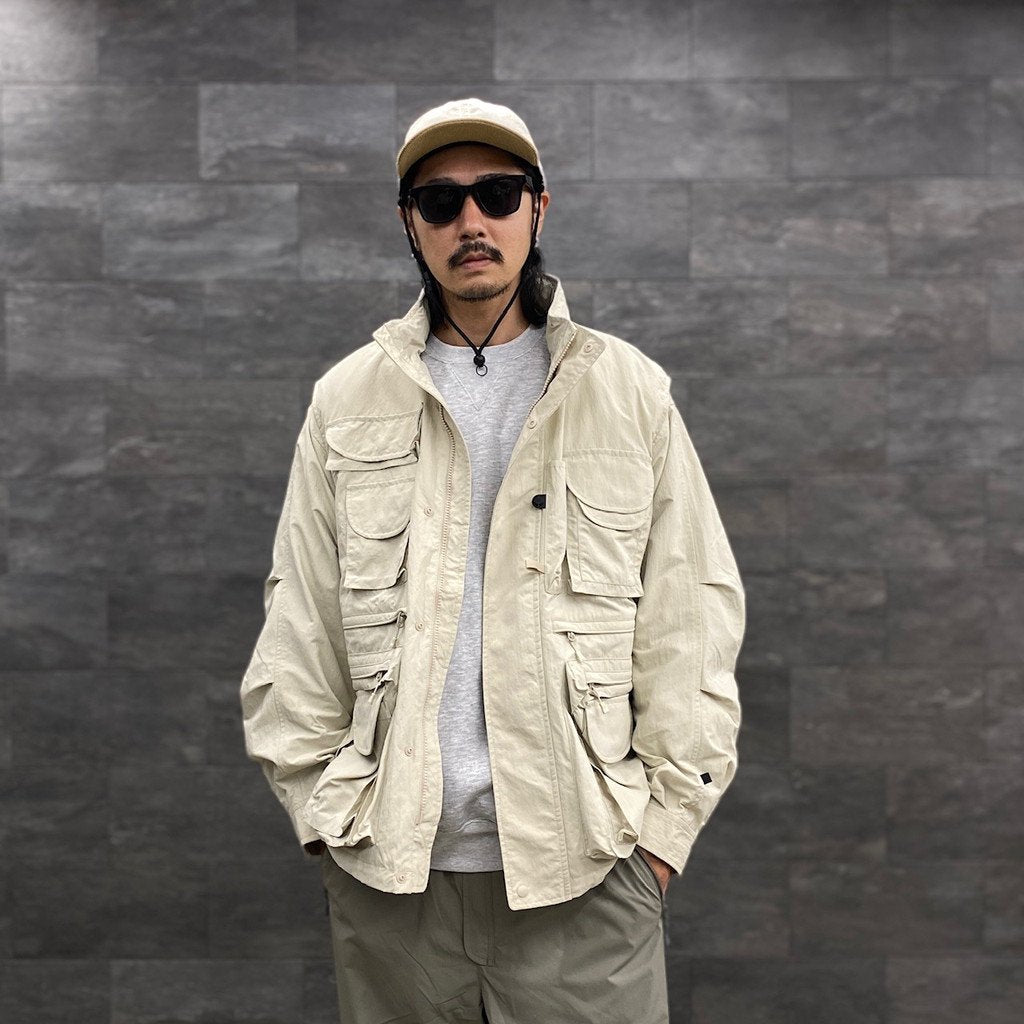 TECH 6PANEL CAP 2TONE #ECRU [BC-53023W]