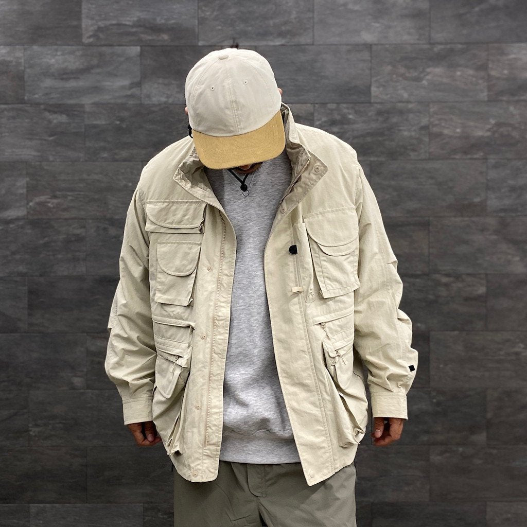 TECH 6PANEL CAP 2TONE #ECRU [BC-53023W]