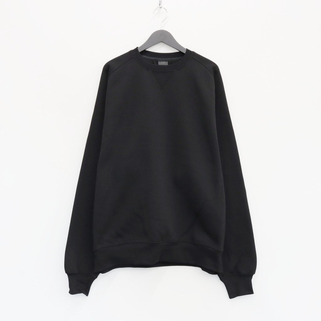 高科技衛衣圓領自由袖 #黑色 [BE-50023W]