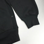 高科技衛衣圓領自由袖 #黑色 [BE-50023W]