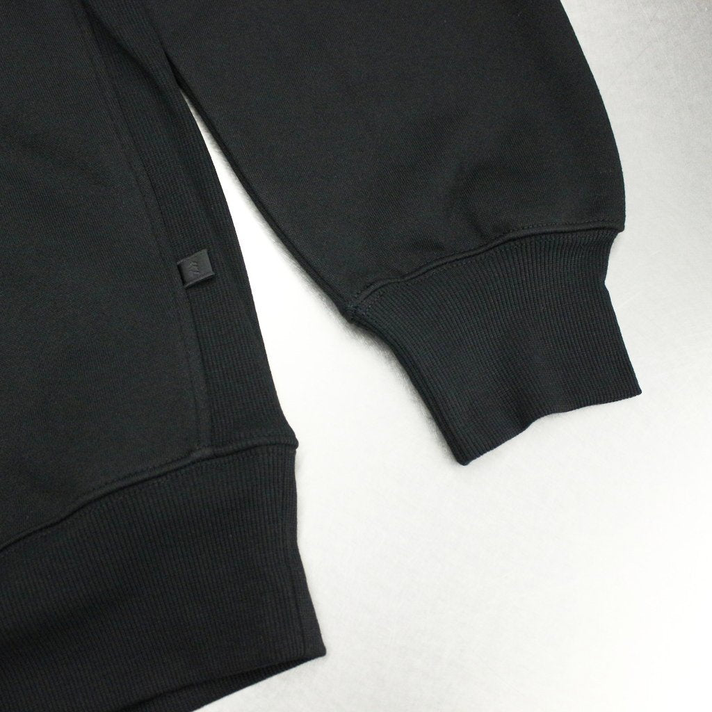 高科技衛衣圓領自由袖 #黑色 [BE-50023W]