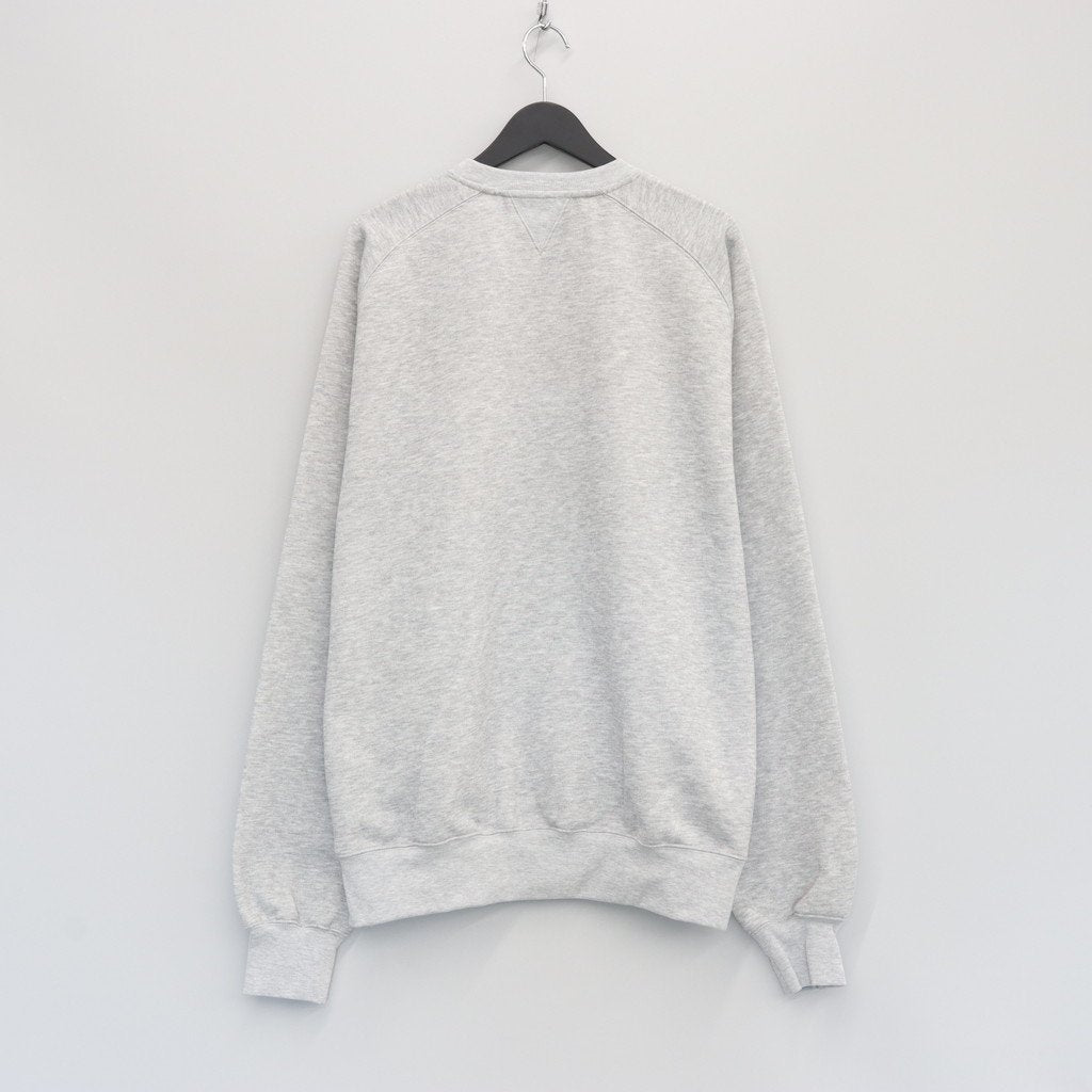 高科技衛衣圓領自由袖 #HEATHER 灰色 [BE-50023W]