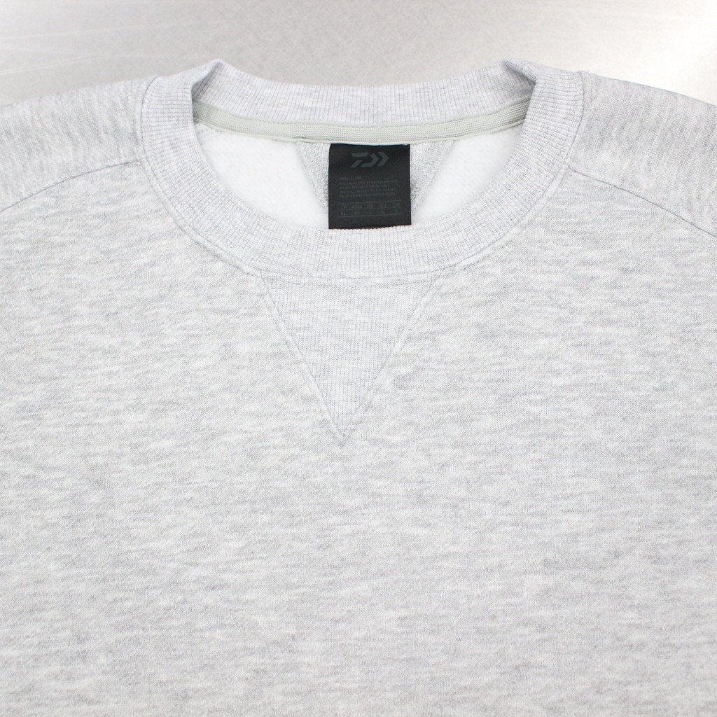 TECH SWEAT CREW FREEDOM SLEEVE #HEATHER GRAY [BE-50023W]