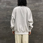 TECH SWEAT CREW FREEDOM SLEEVE #HEATHER GRAY [BE-50023W]